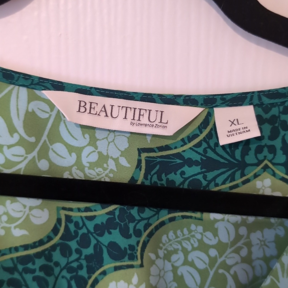 Lawrence Zarian Blouse, XL - Picture 2 of 5